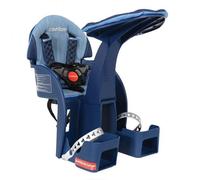 siège de vélo pour Deluxe bleu 1-4 ans 2-pièces