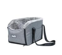 Siège de voiture console pour chien - Lit de voyage pour chat - Avec poche de rangement | Siège de voiture lavable et portable pour chien - Étanche, accoudoir de voiture pour petits chiens et chats -