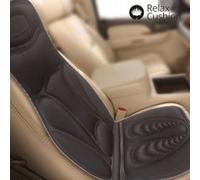 Siège de voiture massant et chauffant - Vibrations Thermique - Noir - 20W - 12V - Tissu doux et matelassé