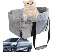 Siège de voiture pour chien, console pour animal de compagnie, sièges de contrôle central, niche de , lit de transport respirant, siège de voiture réglable pour chien avec design antidérapant