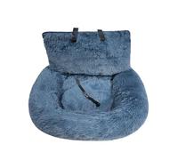 Siège de voiture pour chien - Grand coussin de voyage pour chat - Lavable - Confortable - Pour véhicule, camping, aventure, visite vétérinaire, trajets en voyage