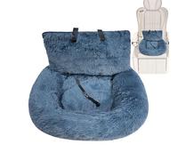 Siège de voiture pour chien - Grand coussin de voyage pour chat - Lavable - Lit de voyage confortable pour véhicule, camping, aventures, visite vétérinaire, trajets en voyage