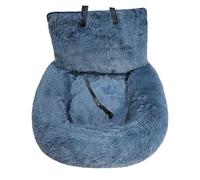 Siège de voiture pour chien pour voyager en toute sécurité, sac de transport confortable avec sangles sécurisées pour les trajets en voiture