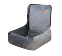 Siège de voiture pour chien, rehausseur amovible lavable pour animal de compagnie, pour siège arrière et siège avant, housse douce et antidérapante, lit de voyage pour chien et chat de petite, moyenne