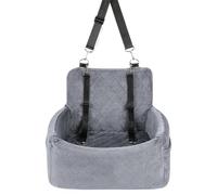 Siège de voiture pour chien, répartition uniforme du poids, 40 x 40 x 35 cm, boîte de conduite pour animal domestique, espace d'étirement optimal, pour camion, berline, pickup, camping-car, voyage en