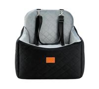 Siège de voiture pour chien - Sac de transport en mousse à mémoire de forme pour animal domestique | Pour longs trajets, vacances, visite vétérinaire, parc, zone de cargaison, camion, SUV, voyage