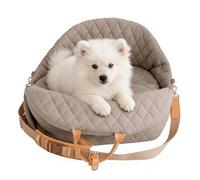 Siège de voiture pour chien, sac de transport étanche, sac souple avec poignées de transport, panier ergonomique Oxford pour animaux de compagnie, siège de sécurité au design confortable, caisse porta