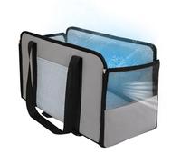 Siège de voiture pour chien - Siège de voyage pour animaux domestiques pour voiture, lit pour chien pour voiture respirant avec harnais de sécurité | siège auto pour console pour chiots, Segg