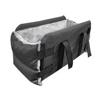 Siège de voiture pour chien - Tissu confortable, rehausseur de console, transport pour animaux de compagnie | Siège confortable pour chien avec poignée pour console centrale de voiture et utilisation