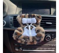 Siège de voiture pour Labubu avec coussin en fourrure douce pour poupées de 10 à 17 cm, accessoires de poupée, décoration de grille d'aération de voiture, comprend un pied de siège pour affichage de