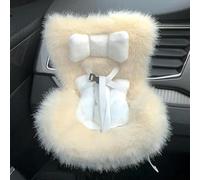 Siège de voiture pour poupées La-bubu de 17 cm, clip d'aération de siège de voiture pour poupées de 10 à 17 cm, joli siège de voiture de sécurité avec coussin doux pour les fans de poupées aveugles