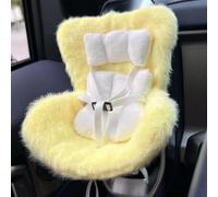 Siège de voiture pour poupées La-bubu de 17 cm, clip d'aération de siège de voiture pour poupées de 10 à 17 cm, joli siège de voiture de sécurité avec coussin doux pour les fans de poupées aveugles