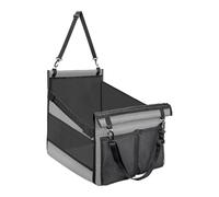 Siège de Voyage pour Chien pour Voiture - Siège Compact pour Animaux de Compagnie avec siège arrière pour Voiture - Cadre en Tube de Fer pour Le Confort des Animaux de Compagnie Pendant Les