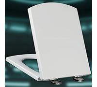 Siège de WC, Abattants de toilettes à fixation rapide et couvercle supérieur(44~50 * 37cm)