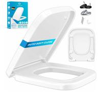 Siège de WC avec abaissement automatique - KESSER - Fonction Quick-Release - Softclose - Antibactérien