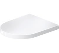 Siège de WC Balcoon Duravit, à recouvrement, charnière en acier inox, avec dispositif d'abaissement automatique, 0027690000, Couleur: Blanc brillant