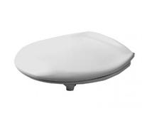 SiÚge de WC Duravit Architec avec amortisseurs d'angle, charniÚres en acier inoxydable - 0062810000