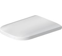 Duravit Happy D.2 siège à WC amortie 0064690099, charnières en acier inoxydable, blanc