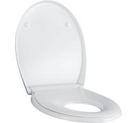 SiÚge de WC Geberit Renova, avec abaissement automatique, avec lunette enfant, fixation depuis dessus, 500.981.01.1 - 500.981.01.1