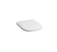 Siège de WC LAUFEN MEDA slim, avec couvercle, amovible, avec dispositif d'abaissement automatique, 365x448x56mm, H8911157570001, Couleur: Blanc Mat