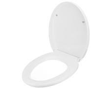 Siège de WC, Soft Close Toilet Seat | Square/V/O/U Shape For WC: Soft Close, Easy Clean,(O Shape)