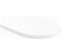 Siège de WC Villeroy & Boch Subway 3.0, ovale, SoftClose, QuickRelease, 374x438x42mm, 8M42S1R7, Couleur: Pure Black