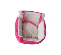 Siège double face imperméable pour chiens de petite taille et médias avec mousse à mémoire de forme et amélioré pour le voyage