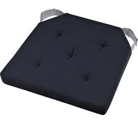 Siège DUO VELCRO anthracite 38x38x4 cm France