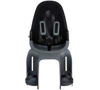 Siège enfant arrière Qibbel Air avec fixation sur porte-bagages (CFS) - argent scintillant