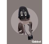 Siège enfant arrière Qibbel Air Hazel Brown avec fixation sur cadre (FF)