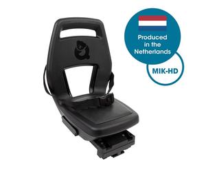 Siège enfant arrière Qibbel Junior 6+ - MIK HD - avec repose-pieds et plaque de protection - noir minuit