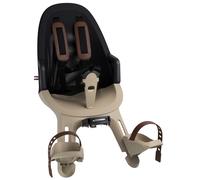 Qibbel Air Front Handlebar Child Bike Seat Marron Max 22 kg Garçon Black / Cappuccino