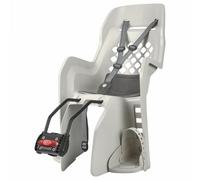 Siège enfant de vélo arrière POLISPORT Joy FF fixation cadre - crème/gris