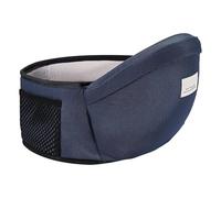 Siège enfant - ergonomique | | ergonomique pour bDambini | Siège antidérapant | Pour petits, garçons et filles | Bandoulière réglable douce et confortable gris bleu |
