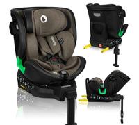 Siège enfant Lionelo Harmony i-Size, base EasyTurn 360°, ISOFIX et pied de support, BuckleAlarm, Side Impact Guard, appui-tête et dossier réglables - Vert