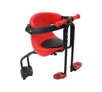 Siège enfant pour vélo avant, Siège vélo pour enfant avec pédale et arceau de sécurité, pour vélos de ville, vélos pliants et Cruiser, jusqu'à 30 kg, dès 8 mois jusqu'à 6 ans