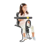 Siège Enfant Pour Vélo, Siège Avant Avec Main Courante, Avec Ceintures Sécurité Et Garde-Corps En U, Réglable, Capacité Charge 35Kg, Convient Bébés 1 à 5 Ans Et Est Compatible Avec Plupart Vélos