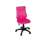 hjh OFFICE Chaise pivotante pour des Enfants KIDDY Base Tissu Pink/Rose
