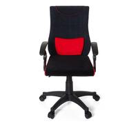 Siège Enfant / Siège Pivotant Kiddy Pro Al, Rouge Hjh Office Noir