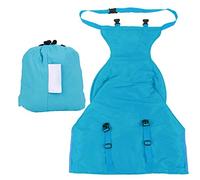 Siège facile portatif commode de harnais de chaise haute, couleur lumineuse pour des enfants(Sky blue)
