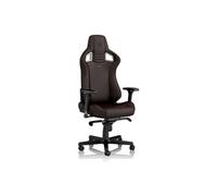 Noblechairs Chaise de gaming Epic, Cuir PU, Siège et dossier rembourrés, Noir, Édition Java
