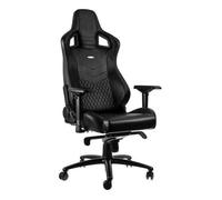 Siège gamer - NOBLE CHAIRS - Epic Series - Cuir véritable - Noir - Réglable en hauteur