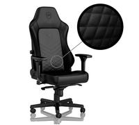 Siège gamer - NOBLE CHAIRS - Hero Series - Noir - Cuir véritable - Réglable en hauteur - 150 kg max