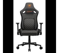 Siège Gaming COUGAR CGR-DFF-GRB Noir/Or - Dossier Réglable, Accoudoirs 4D, Classe 4, Charge Max. 120kg, Hauteur 129-136.5cm