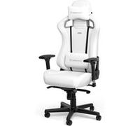 Noblechairs Chaise gaming Epic - Ergonomique pivotante, capacité 120 kg - Blanc