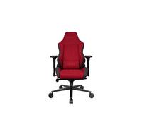 REKT ULTIM8 Chaise Gaming en Tissu Premium - Chaise de Bureau - Inclinable à 180 ° - Accoudoirs 4D - Coussin Ajustable pour La Nuque - Coussin Lombaire - Etoile en Aluminium ADC12 (Rouge)
