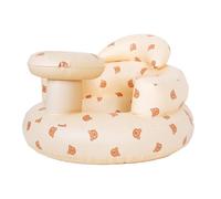 Siège Gonfiabille Pour - Canapé Avec Support De Dos Pour Bébé | Siège De Plancher Pour | Chaise Haute Gonfiabille Avec Pompe à Air | Chaise Haute Pour Assis |