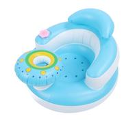 Siège gonflable bébé avec une musique de pompe à air intégrée Back Neck Support Floor Seater Toddler gonflable Asset Asset Chaise pour les nouveau-nés et les tout-petits en