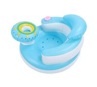 Siège Gonflable de bébé de canapé Gonflable de Conception Mignonne avec le Soutien de Cou de Dos de Musique de Pompe à Air pour Différents âges et Tailles de Bébés