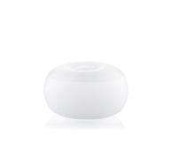 InnovaGoods - Pouf Gonflable LED Multicolore avec Télécommande, Résistant à l'eau, Pompe Incluse, Portable et Léger, Idéal pour Intérieur et Extérieur, Blanc, Unica, Plastique